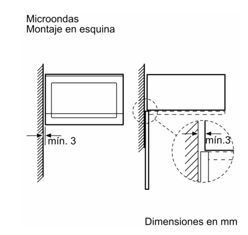 MICROONDAS INTEGRABLE BALAY 3CG5175N2