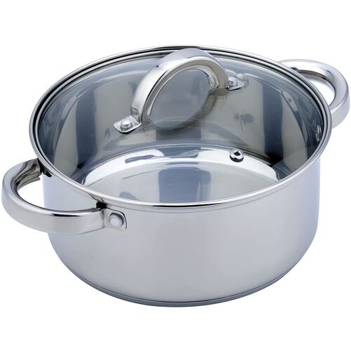 BATERÍA DE COCINA DE 5 PIEZAS SUIZA 5 INOX - BASTILIPO - 2307