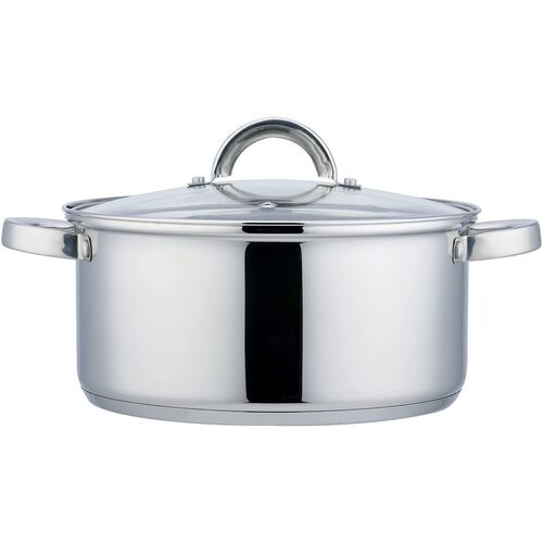 BATERÍA DE COCINA DE 5 PIEZAS SUIZA 5 INOX - BASTILIPO - 2307