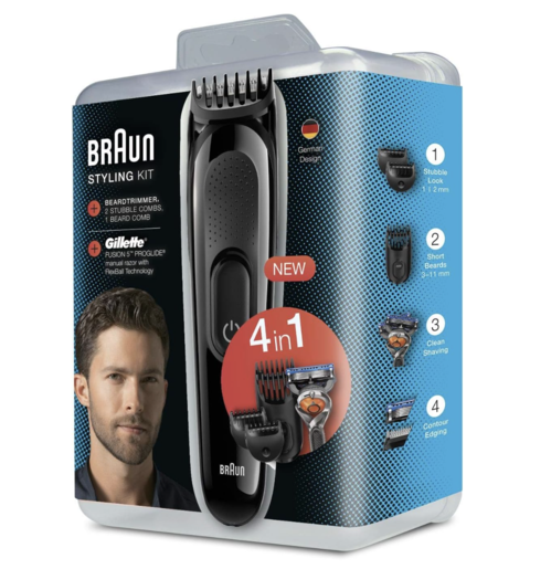 Cortapelo multifunción 4 en 1 Braun SK3000