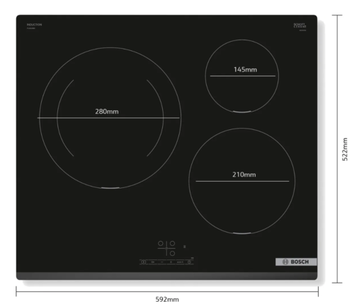 PLACA DE INDUCCIÃN BOSCH PIJ631NN5E
