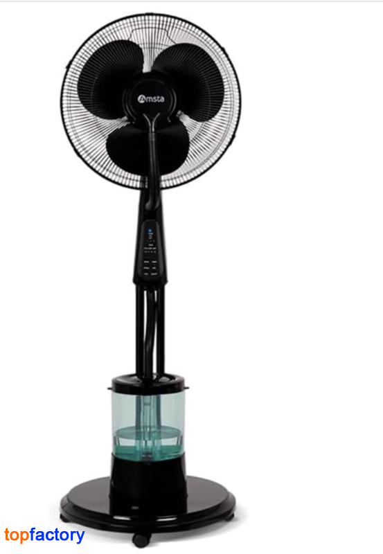 VENTILADOR NEBULIZADOR AMVEL NEGRO 480KB