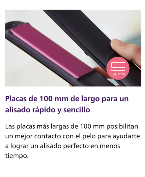 PLANCHA DE PELO CERAMICA PHILIPS BHS375