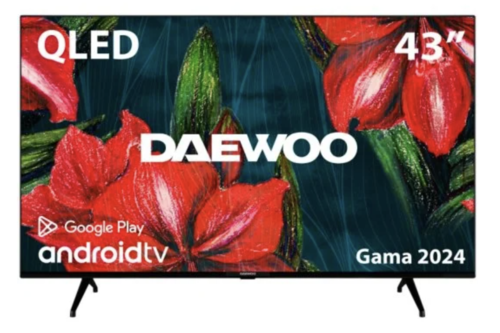 TELEVISOR SMART TV DAEWOO D43DM55UQPMS QLED'