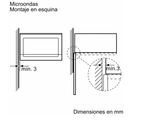 iQ500 Microondas integrable Negro BF525LMB1