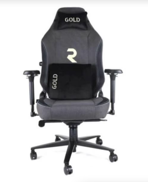 SILLA GAMING NEGRA SERIE GOLD ROMO 