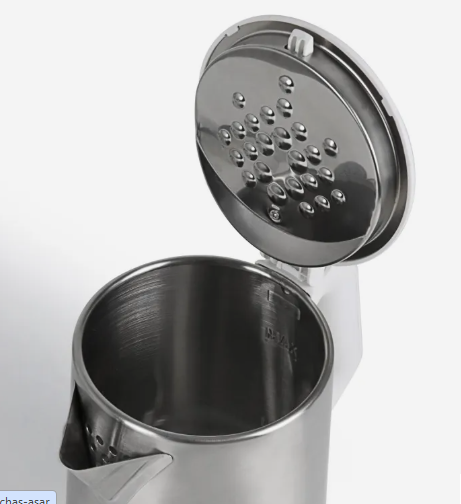 HERVIDOR DE AGUA JATA  1500W CUERPO ACERO INOXIDABLE JEHA1723